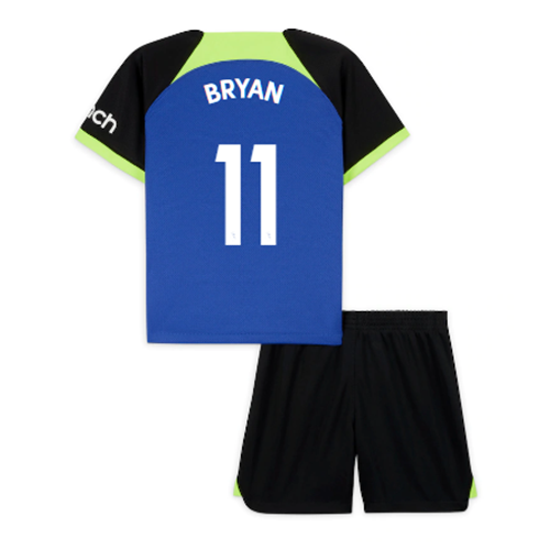 Fotbalové Dres Tottenham Hotspur Bryan Gil #11 Dětské Venkovní 2022-23 Krátký Rukáv (+ trenýrky)